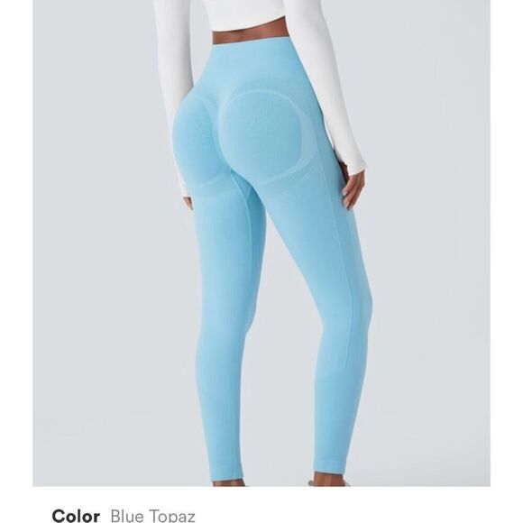 Brand New - Halara Women's S 7/8 length Seamless Flow High Waisted Butt Lifting - Picture 2 of 12